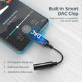 CHOETECH USB-C to 3.5mm Female Headphone Adapter, HiFi Sound, 10cm Length - SuperSaverAU - view 3