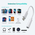 CHOETECH AUX005 8-Pin to 3.5mm Headphone Adapter