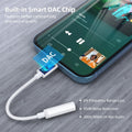 CHOETECH AUX005 8-Pin to 3.5mm Headphone Adapter