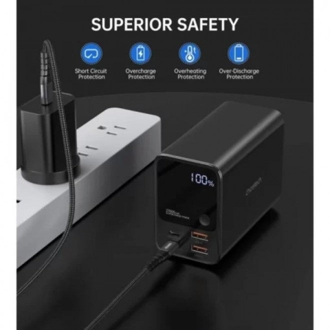 CHOETECH B635 Dual PD 100W 27000 mAh Power Bank - SuperSaverAU - view 8