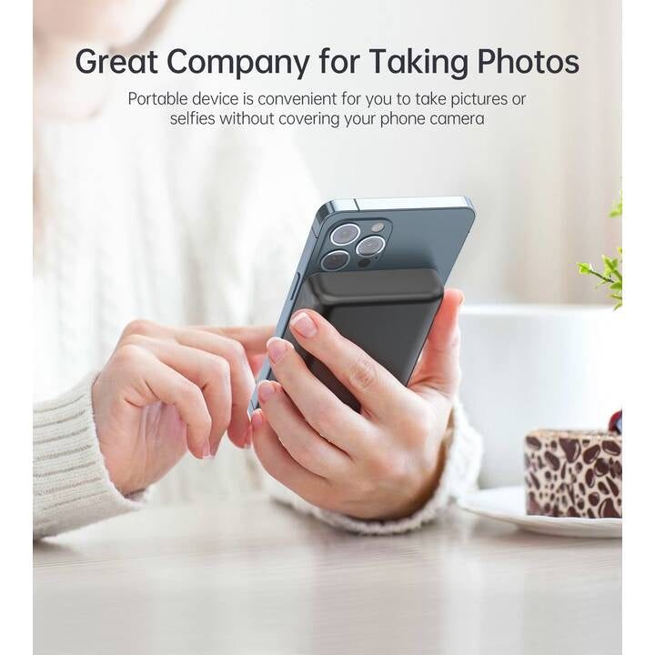 CHOETECH B651 10000mAh Magnetic Wireless Power Bank with 10W Qi and USB-C PD Quick Charge