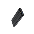 CHOETECH B654 10000mAh Pwer Bank 22.5W USB-A / USB-C / micro USB with built-in USB-C / Lightning cable - black - SuperSaverAU - view 1