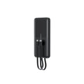 CHOETECH B654 10000mAh Pwer Bank 22.5W USB-A / USB-C / micro USB with built-in USB-C / Lightning cable - black - SuperSaverAU - view 2