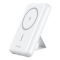 CHOETECH B662-WH USB-A + USB-C + Wireless Magnetic Power bank 5000mAh (White) - SuperSaverAU - view 2