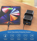 CHOETECH B664 50000mAh PD65W Power Bank with LED Flashlight LCD Display - SuperSaverAU - view 6