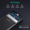 CHOETECH B688-BK 10000mAh MFi Certified PD18W Power Bank (with 2 cables) - SuperSaverAU - view 6