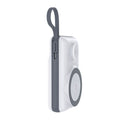 CHOETECH B696-WH 20000mAh 22.5W USB-A + USB-C x 2 + MagLeap Wireless Charge Power Bank White - SuperSaverAU - view 5