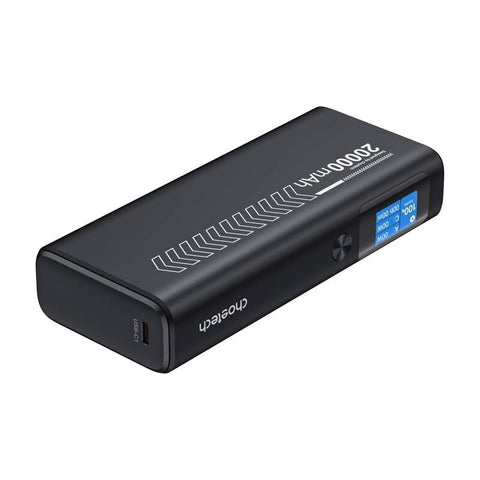 CHOETECH B702 20000mAh PD130W 3-Port Power Bank with TFT Display
