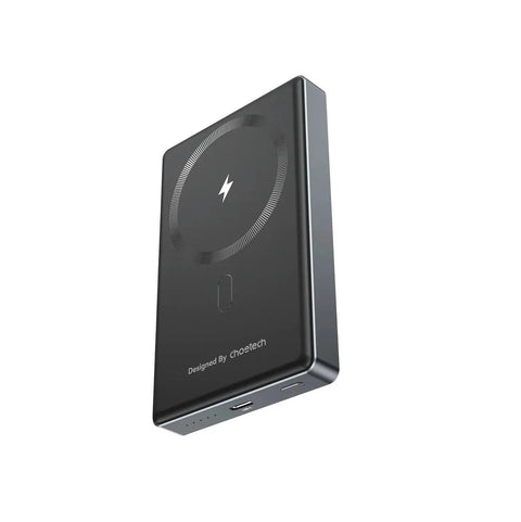 CHOETECH B739-BK 20W Slim USB-C 10000mAh Magnetic Power Bank - Black - SuperSaverAU - view 1