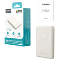 CHOETECH B739-WH 20W Slim USB-C 10000mAh Magnetic Power Bank - White - SuperSaverAU - view 6