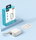 CHOETECH 10000mAh Power Bank, 35W Fast Charging with Built-in USB-C Cable - SuperSaverAU - view 6