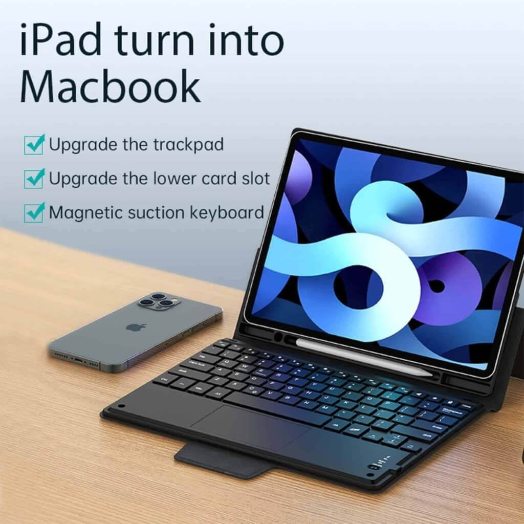CHOETECH BH-013 Wireless Keyboard for iPad Pro 10.2-inch - SuperSaverAU - view 7