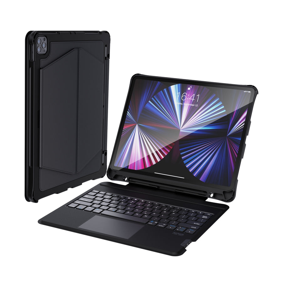 CHOETECH BH-017 Bluetooth Keyboard with Touchpad and Backlight for iPad Pro 10.9 " (Black) - SuperSaverAU - view 1