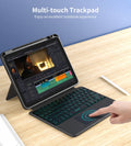 CHOETECH BH-018 Wireless Keyboard with Touchpad and Backlight for iPad Pro 11 " (Black) - SuperSaverAU - view 4