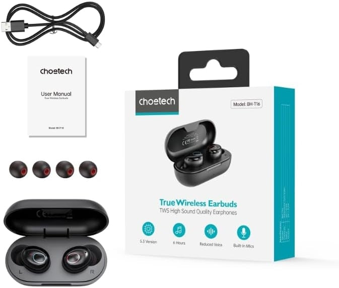 CHOETECH BH-T16 BH-T16 Aura Bean TWS Wireless Earbuds
