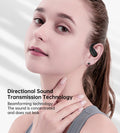 CHOETECH BH-T25 OWS Painless New Concept Bluetooth Earbuds V5.3 TWS Black - SuperSaverAU - view 4