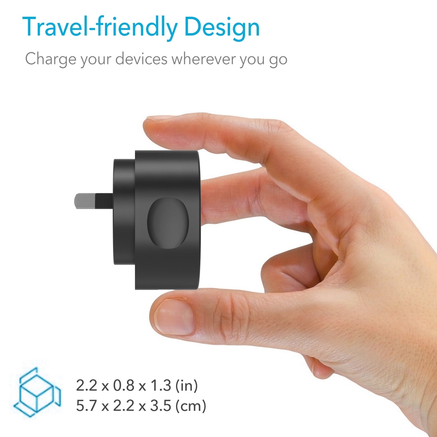 CHOETECH USB-A AC Adapter 12W, Anti-fire ABS, AU Plug, CE/FCC/ROHS Certified - SuperSaverAU - view 6