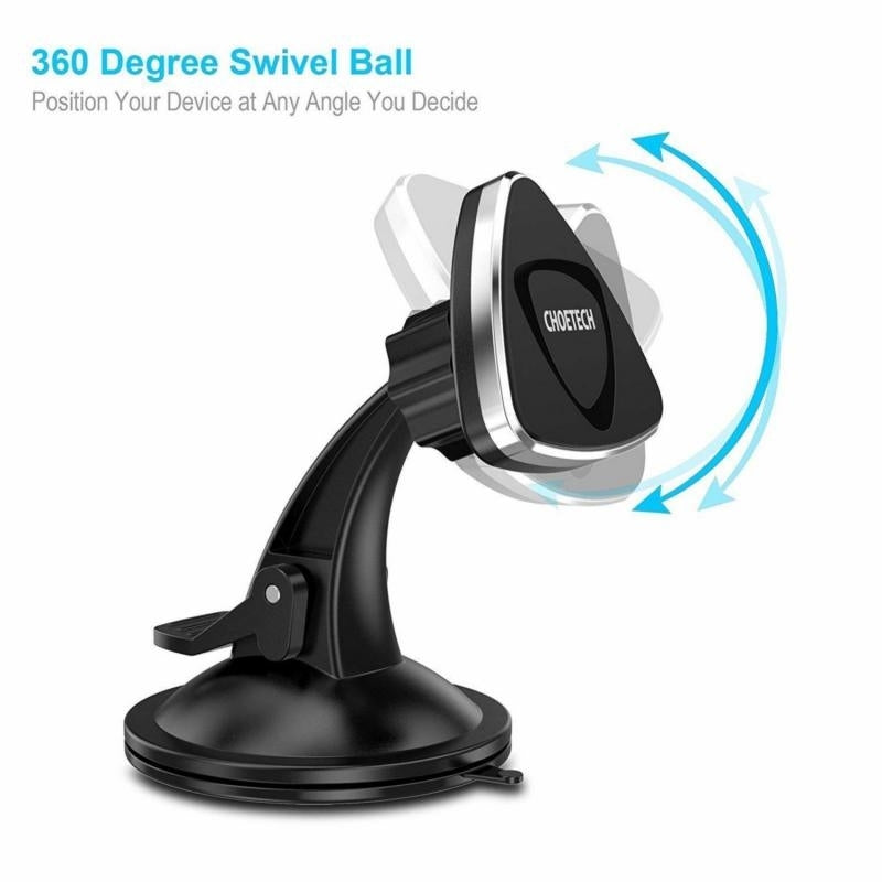 CHOETECH H010 Magnetic Car Phone Mount with 360 Degree Swivel Ball - SuperSaverAU - view 4