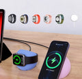 CHOETECH H050-PK MagSafe & iWatch Magnetic Holder - Pink