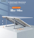 CHOETECH H055-GY Aluminum Foldable Laptop Stand - SuperSaverAU - view 4