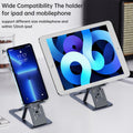 CHOETECH Foldable Phone Holder for 4.7-7.9'' Devices, Adjustable Height, Compact - SuperSaverAU - view 2