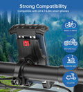 CHOETECH Adjustable Mobile Stand for Bicycle, 4.7-6.8 inch, 360° Rotation, Easy Install - SuperSaverAU - view 5