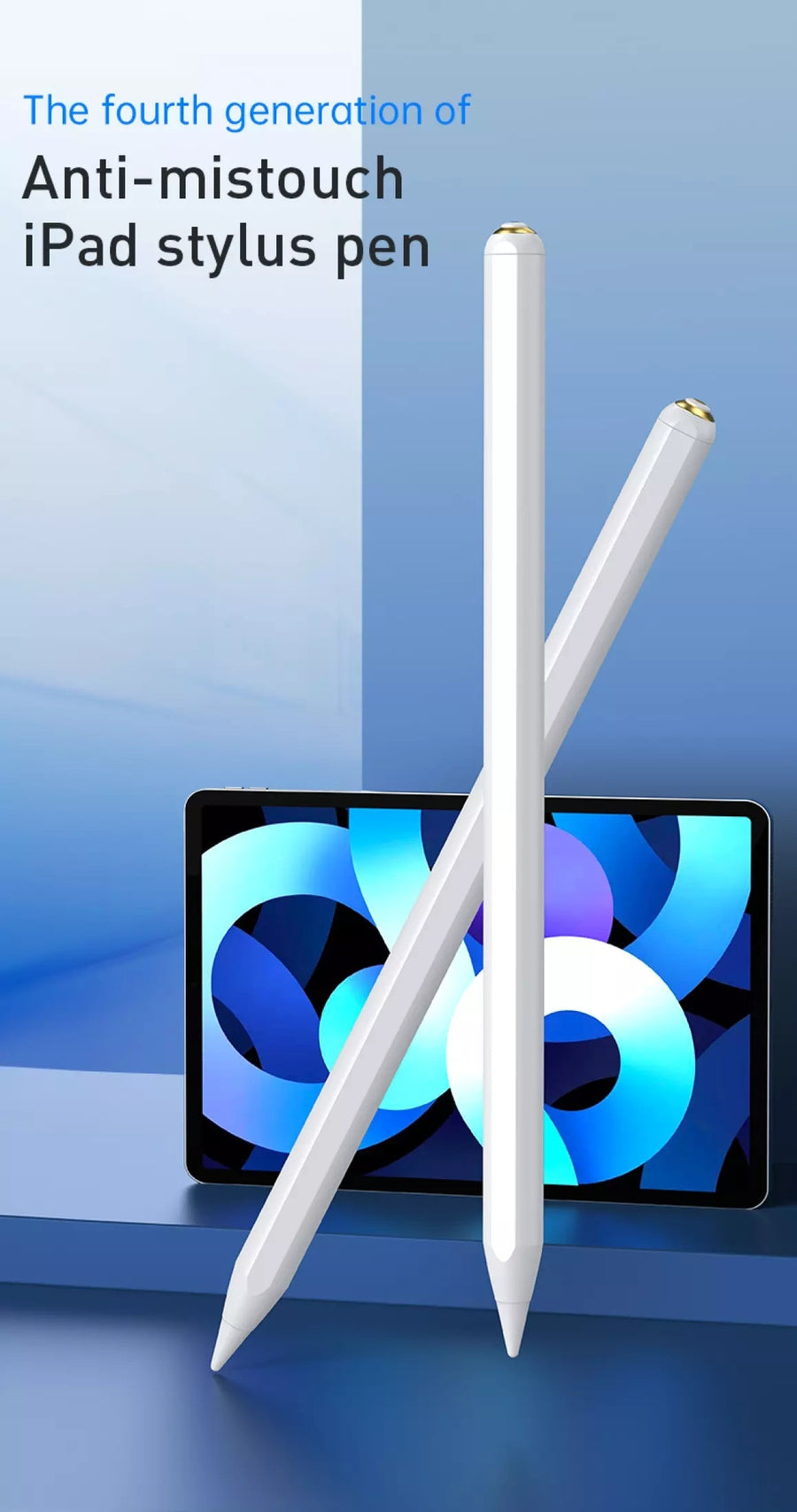 CHOETECH Stylus Pen for iPad, Anti-Mistouch, Tilt Sensitivity, 172mm, 8 Hours Use - SuperSaverAU - view 1