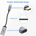 CHOETECH HUB-H10 USB-C To HDMI Braided Cable Adapter - SuperSaverAU - view 5
