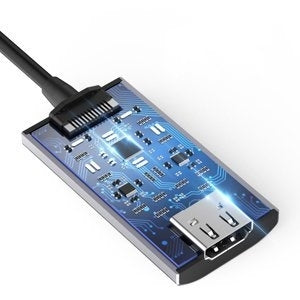 CHOETECH USB-C to HDMI Adapter 8K 60Hz, Compact & Lightweight, Plug and Play - SuperSaverAU - view 5