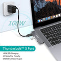 CHOETECH HUB-M14 USB-C  7 in 1 Expand Docking Station Hub for MacBook Pro - SuperSaverAU - view 3