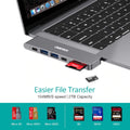 CHOETECH HUB-M14 USB-C  7 in 1 Expand Docking Station Hub for MacBook Pro - SuperSaverAU - view 4