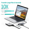 CHOETECH HUB-M19 USB-C 7-in-1 Multifunction Adapter - SuperSaverAU - view 3