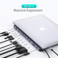 CHOETECH HUB-M20 USB-C 11-in-1 Multifunction Adapter - SuperSaverAU - view 2
