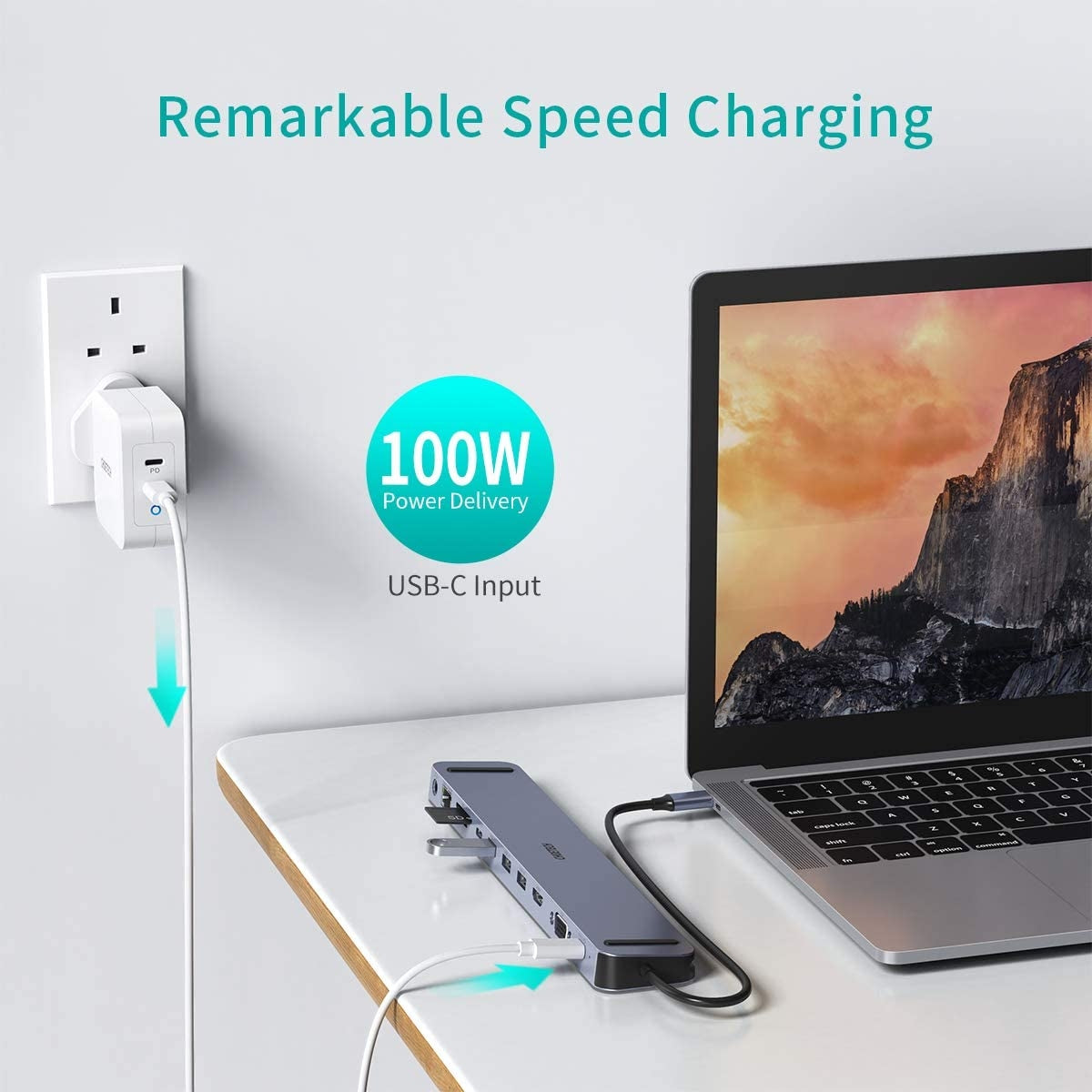 CHOETECH HUB-M20 USB-C 11-in-1 Multifunction Adapter - SuperSaverAU - view 3