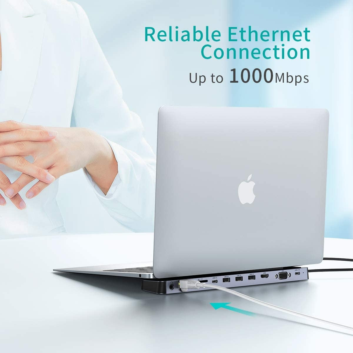CHOETECH HUB-M20 USB-C 11-in-1 Multifunction Adapter - SuperSaverAU - view 6