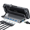 CHOETECH HUB-M50 6-in-1 USB-C 100W Aluminum Steam Deck Docking Station - SuperSaverAU - view 2
