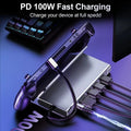 CHOETECH HUB-M77-GY PD100W 5-in-1 USB-C PD+HDMI+USB 3.0A/F+USB2.0 Steam Deck Docking Station - SuperSaverAU - view 6