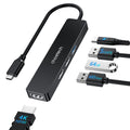 CHOETECH HUB-M80 Hub 5-in-1 Multifunctional Hub - SuperSaverAU - view 1