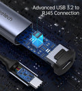 CHOETECH HUB-R02 USB-C to Gigabit Ethernet Adapter - SuperSaverAU - view 4