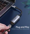 CHOETECH HUB-R02 USB-C to Gigabit Ethernet Adapter - SuperSaverAU - view 6