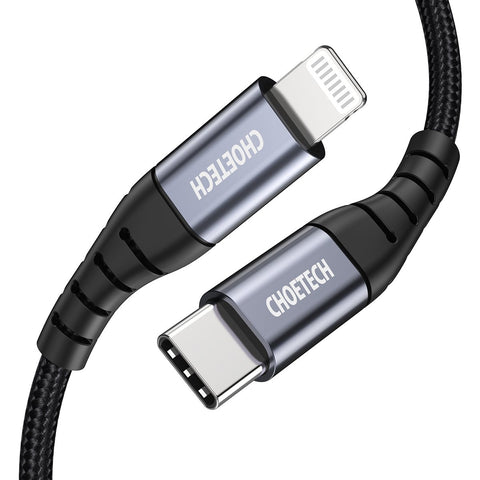 CHOETECH IP0041 USB-C To iPhone MFi Certified Cable 2M - SuperSaverAU - view 1