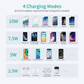 CHOETECH MIX00087 (T524S+T511S) Qi 10W/7.5W Fast Wireless Charging Stand and Pad - SuperSaverAU - view 3