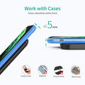 CHOETECH MIX00087 (T524S+T511S) Qi 10W/7.5W Fast Wireless Charging Stand and Pad - SuperSaverAU - view 5