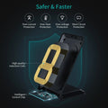 CHOETECH MIX00093 Fast Wireless Charging Stand 10W Qi-Certified T524S 2-Pack - SuperSaverAU - view 2