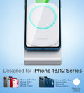 CHOETECH MIX00117SL Magasafe Fast Wireless Charger Stand Holder For iPhone 13/12 (H047+T517) - SuperSaverAU - view 2