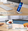 CHOETECH MIX00117SL Magasafe Fast Wireless Charger Stand Holder For iPhone 13/12 (H047+T517) - SuperSaverAU - view 4