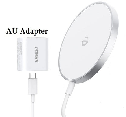 CHOETECH MQ00117-SL (T517+AC) MagLeap Magnetic Wireless Charger + AC