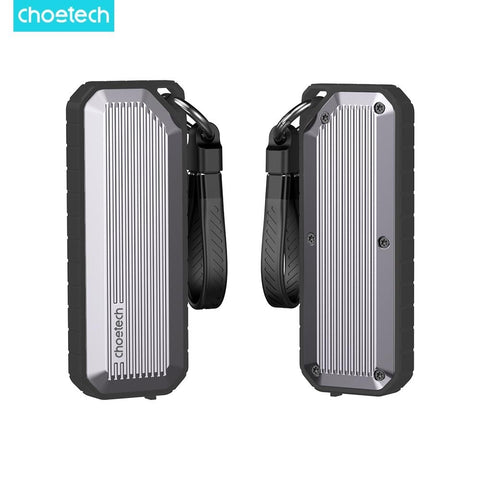 CHOETECH MSE004-GY USB3.2 Chips M.2 NVME / SATA SSD Protocol 10Gbps Transfer Speed Enclosure with IP65 water-Proof and Dust -Proof (Support 8TB Max) - SuperSaverAU - view 2