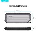 CHOETECH MSE004-GY USB3.2 Chips M.2 NVME / SATA SSD Protocol 10Gbps Transfer Speed Enclosure with IP65 water-Proof and Dust -Proof (Support 8TB Max) - SuperSaverAU - view 5