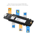 CHOETECH M.2 to USB SSD Reader, Supports 2230/2242/2260/2280 M-Key PCI-E NVMe - SuperSaverAU - view 3